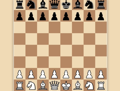 Leikur Klassískt skákeinvígi  á netinu