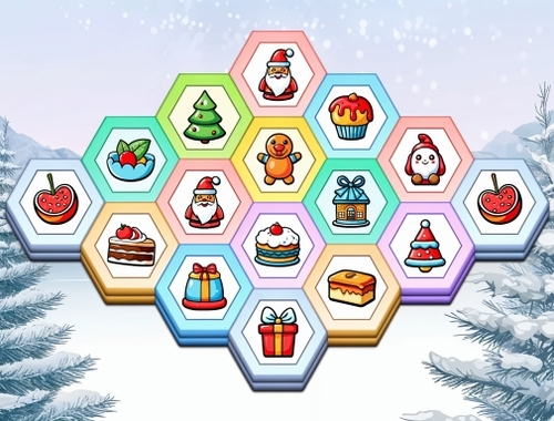 Leikur Holiday hex flokkun á netinu