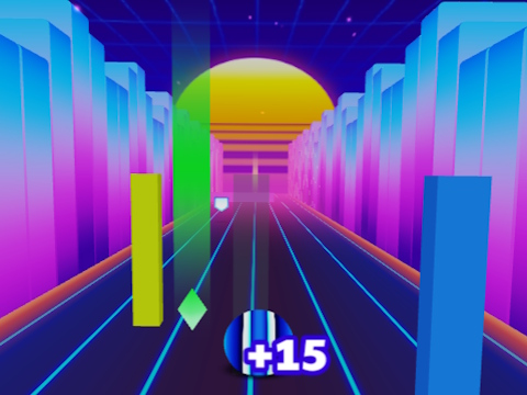 Leikur Neon Dash á netinu