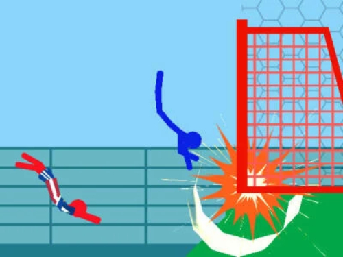 Leikur Ragdoll Soccer: 2 leikmenn  á netinu