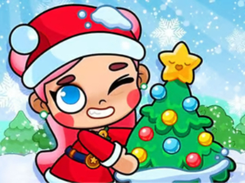 Leikur Jigsaw þraut: Avatar World Christmas Carnival á netinu