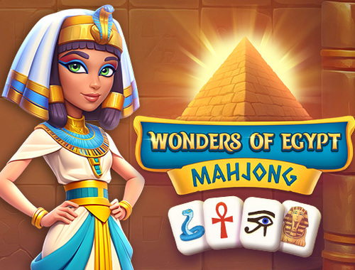 Leikur Undur Egyptalands Mahjong  á netinu