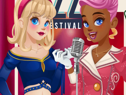Leikur Girly Jazzy stemning á netinu