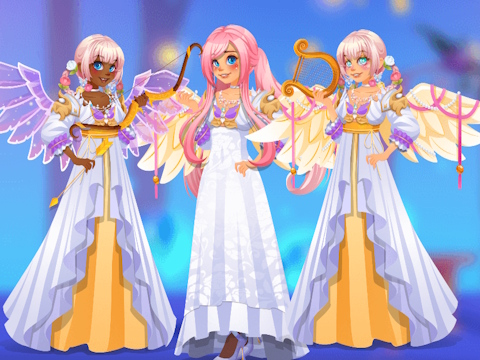 Leikur Girly Angelic Etherial á netinu