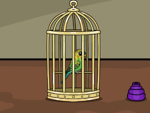 Leikur Green Budgie flýja á netinu