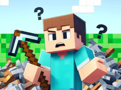 Leikur Kids Quiz: Minecraft Noob to Pro á netinu