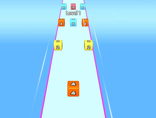 Leikur Jelly Run árið 2048  á netinu
