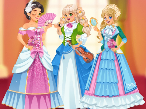 Leikur Girly Old European á netinu