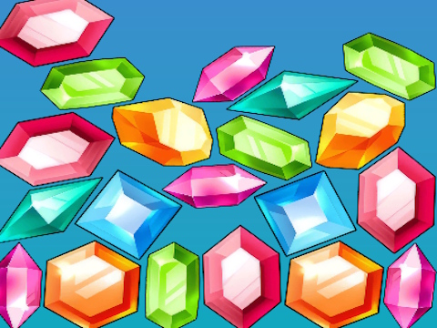 Leikur Sameina Diamonds Treasure!  á netinu