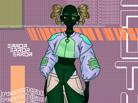 Leikur Pastel cyberpunk á netinu