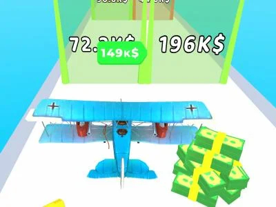 Leikur Byggðu flugvél og fljúgðu í 3D!  á netinu