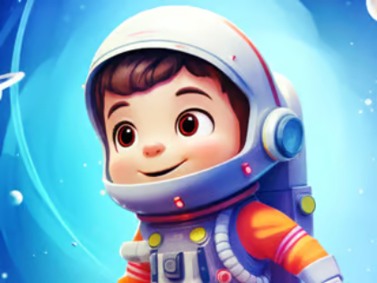 Leikur Jigsaw Puzzle: Astronaut á netinu