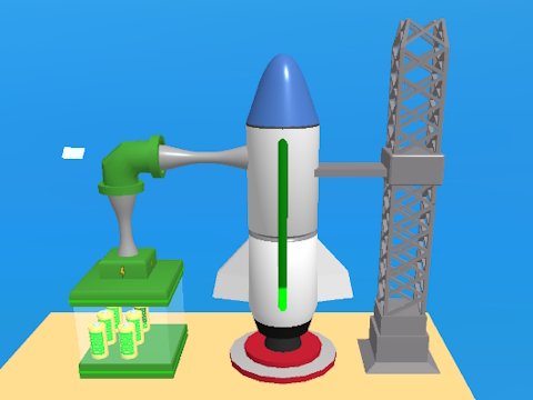 Leikur Rocket Charge Run á netinu