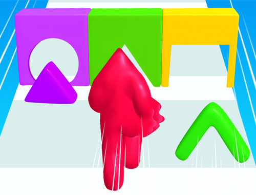 Leikur Form Transform Blob Racing  á netinu