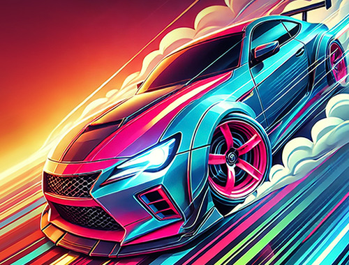 Leikur Drift Clicker á netinu