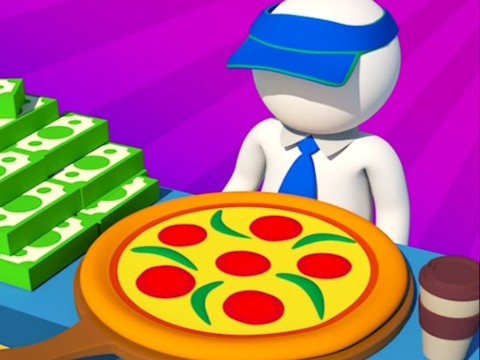Leikur Hér pizzan þín  á netinu