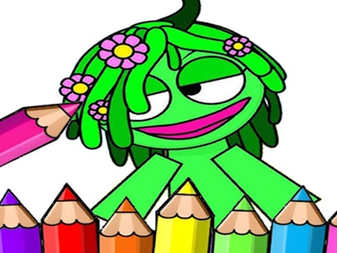 Leikur Sprunki litar tónlist anime  á netinu