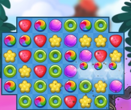 Leikur Nammi Match Saga 2  á netinu