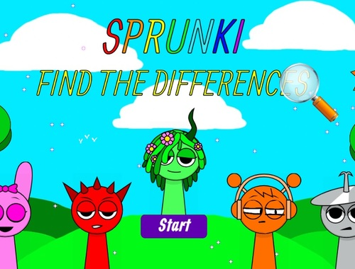 Leikur Sprunki finnur muninn  á netinu
