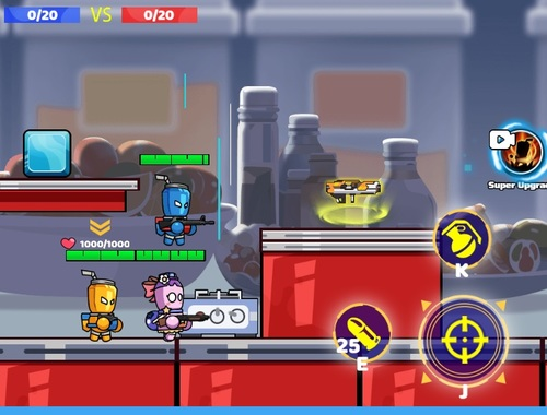 Leikur Bottle Avenger Royale á netinu