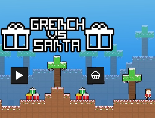 Leikur Grinch vs jólasveinn  á netinu