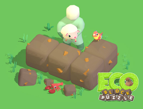 Leikur Eco Block Puzzle á netinu