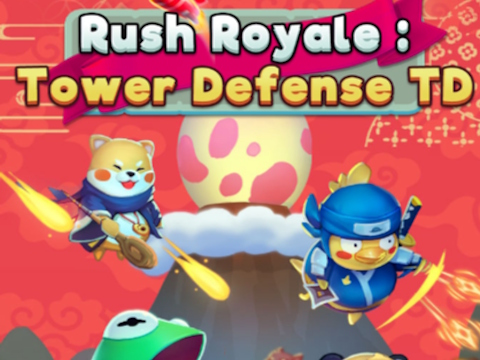 Leikur Rush Royale: Tower Defense TD á netinu