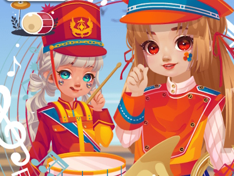 Leikur Kiddo Marching Band á netinu