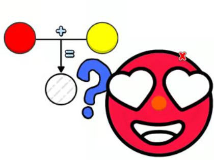 Leikur Kids Quiz: Litblöndunarleikur  á netinu