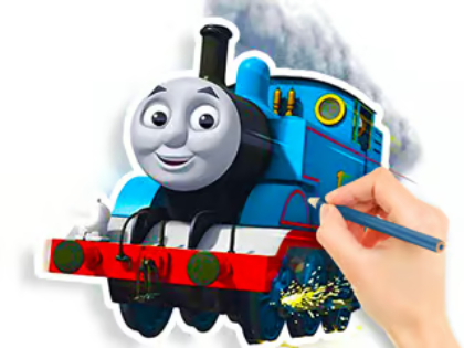 Leikur Litarbók: Thomas  á netinu