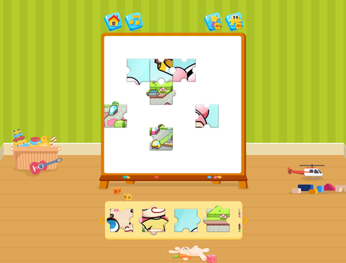 Leikur Avatar World Jigsaw á netinu