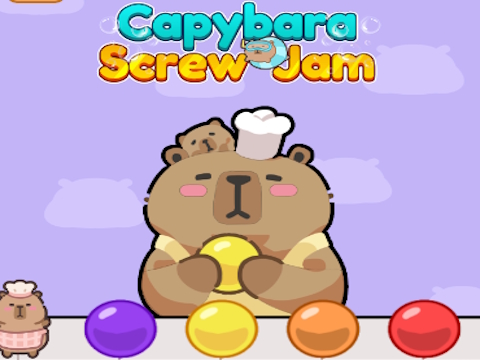 Leikur Capybara skrúfa sultu  á netinu