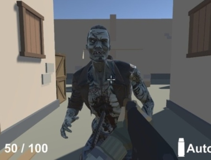 Leikur Zombie fps á netinu