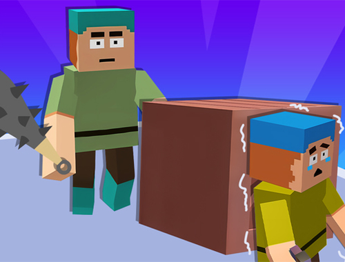 Leikur Hryllingur Minecraft Partytime  á netinu