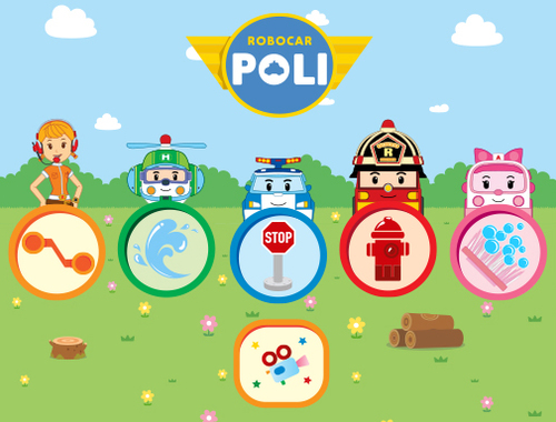 Leikur Robocar Poli  á netinu
