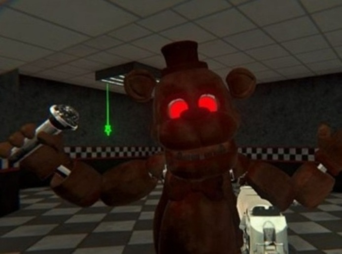 Leikur FNAF verkfall  á netinu