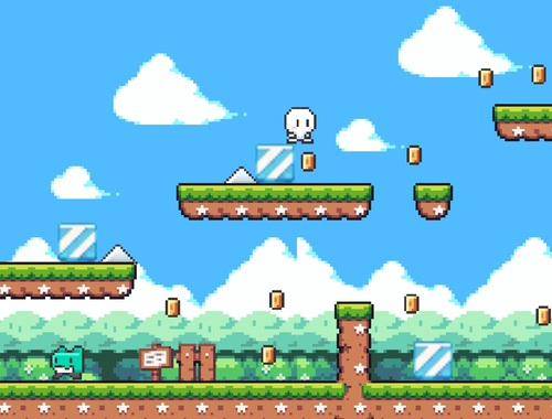 Leikur Snowman Adventure á netinu
