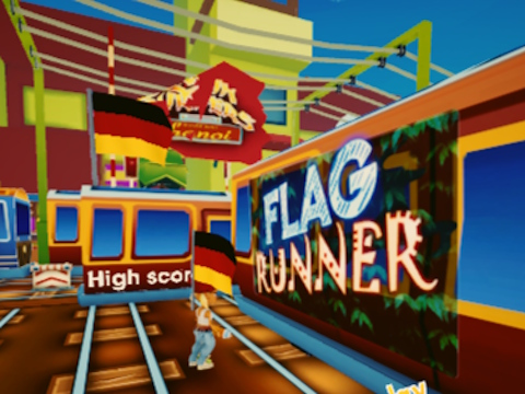 Leikur Flag Runner á netinu