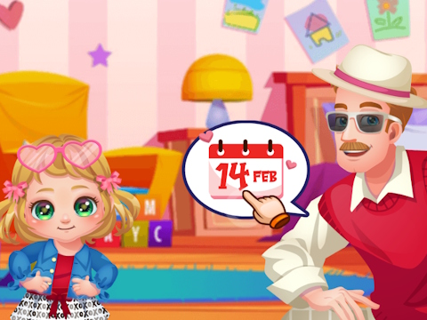 Leikur Baby Cathy Ep43: Love Day á netinu
