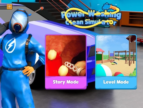 Leikur Aflþvottur Clean Simulator  á netinu
