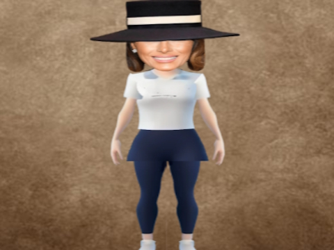 Leikur Melania hatt Anistress leikur  á netinu