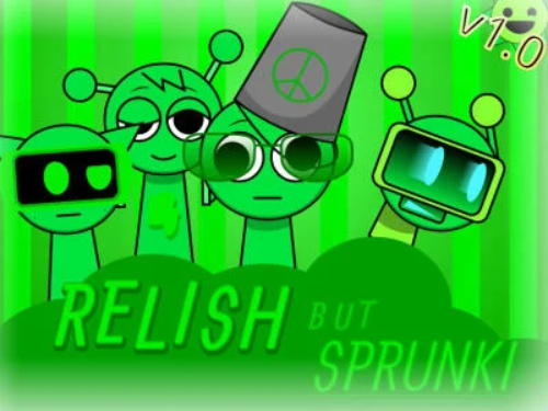 Leikur Sprunki Relish á netinu