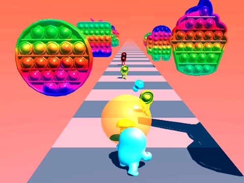 Leikur Bubble Run á netinu