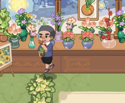 Leikur Mart Puzzle Flower Match á netinu