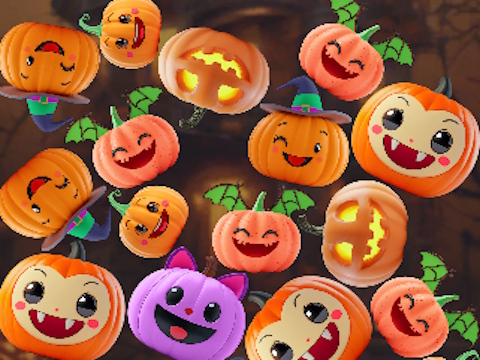 Leikur Sameina grasker: Halloween!  á netinu