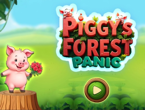 Leikur Skógar læti Piggy  á netinu