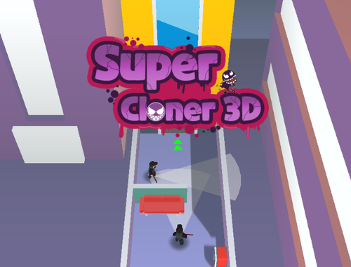 Leikur Super Cloner 3d á netinu