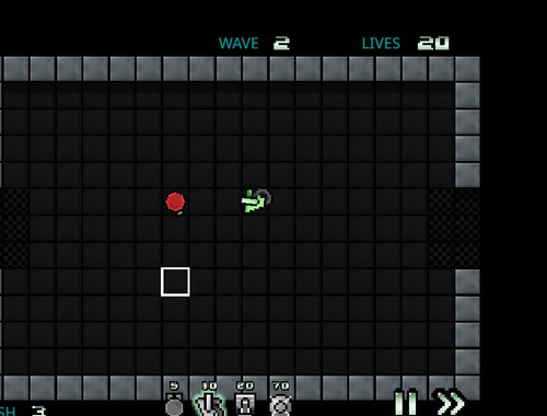 Leikur Untitled Tower Defense Game  á netinu