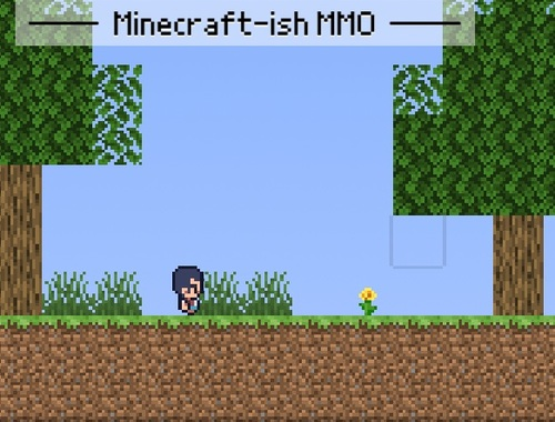 Leikur Minecraft-ish MMO á netinu