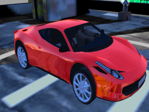 Leikur GT Burnout Parking Simulator á netinu